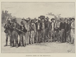 Vechtende Boeren van de Transvaal door William Barnes Wollen